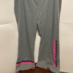 Gray/pink/purple sweatpants 4x